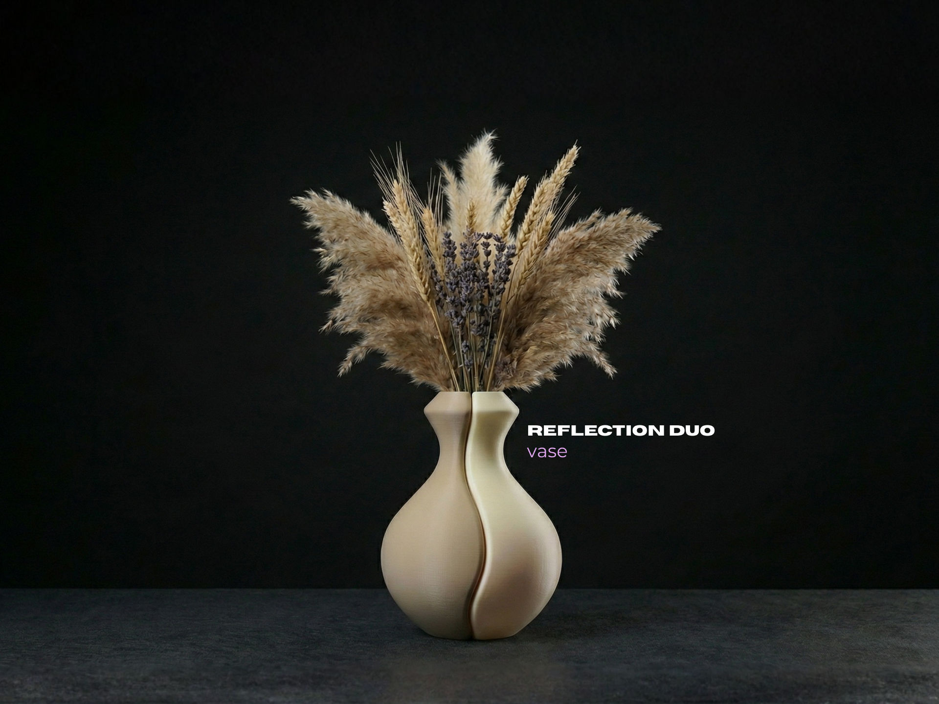 Reflection Vase Duo