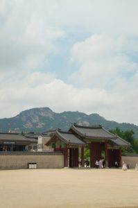 Gyeongbokgung palota kapuja