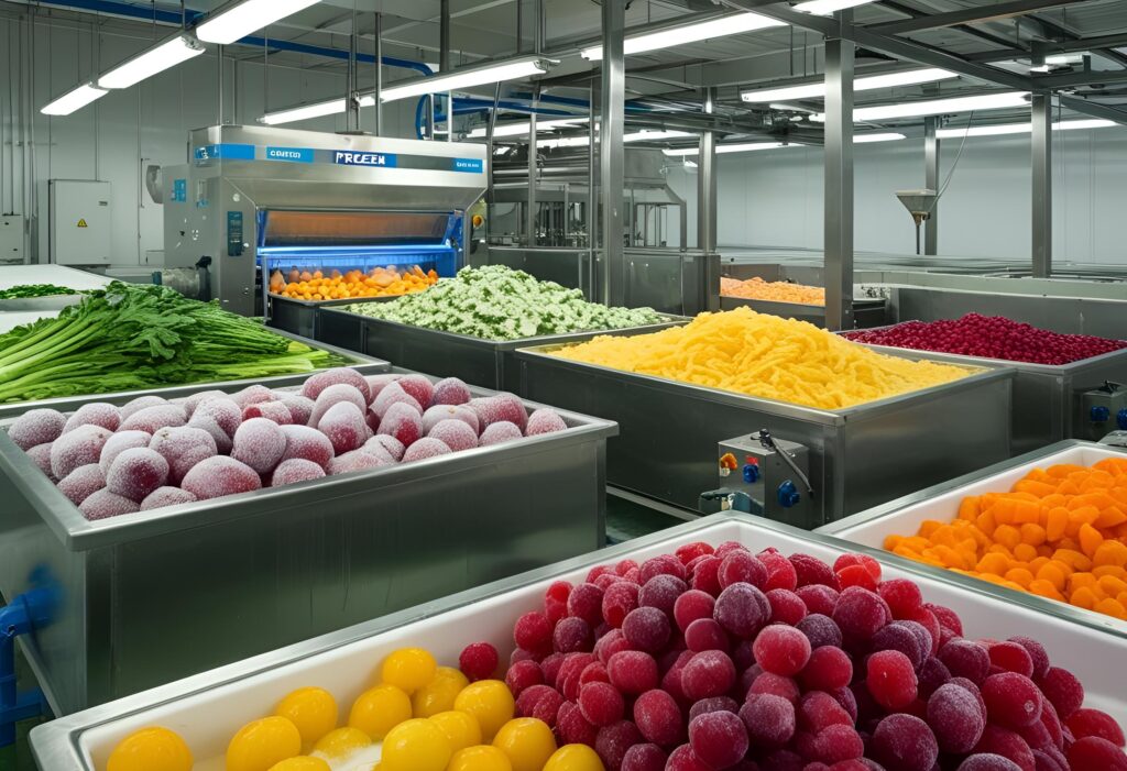 frozen-food-delivery-truck frozen-food-truck-in-india frozen-fruits-in-india iqf-fruits iqf-vegetables