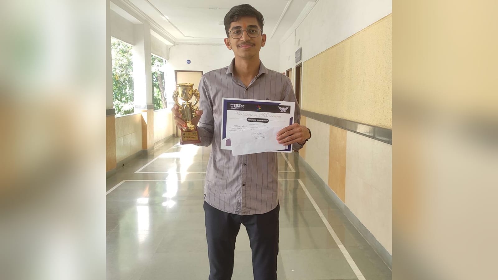 First Prize in Coding Competition @ College Fest - Achievement