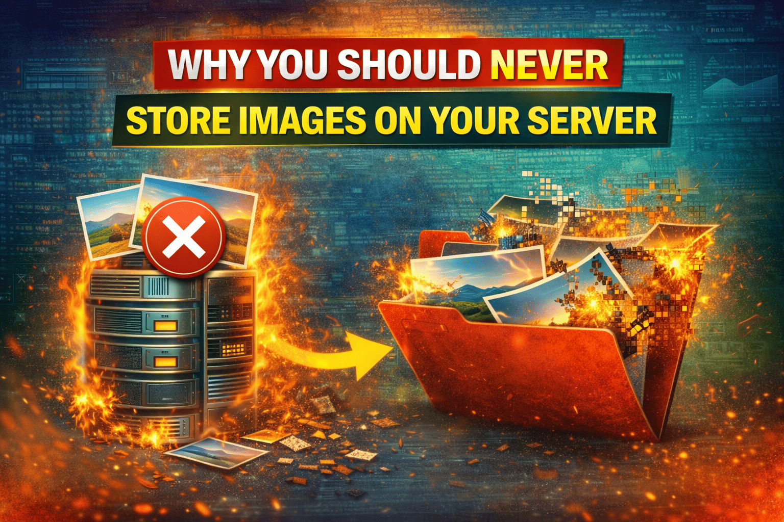 Why You Should Never Store Images on Your Server