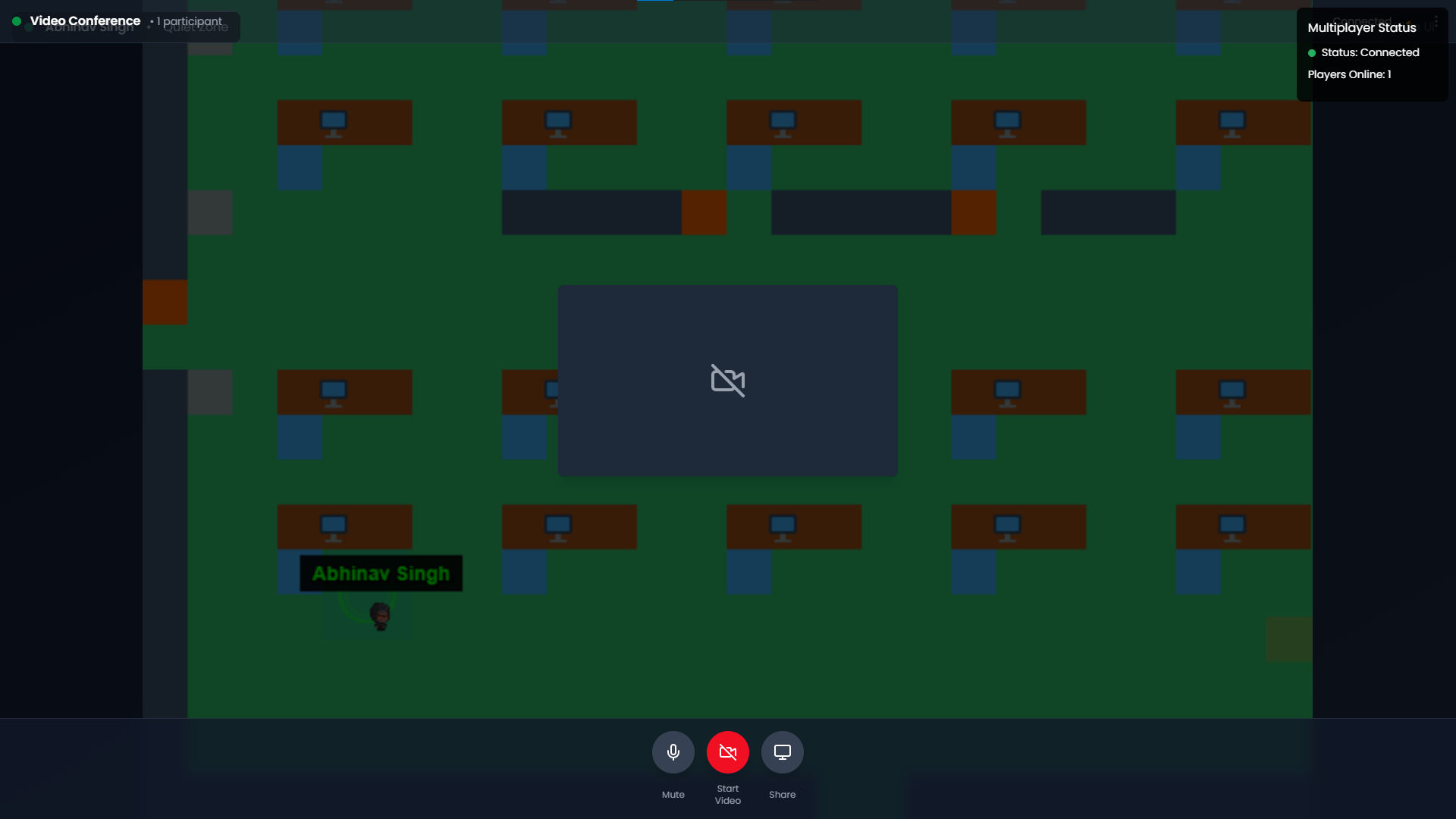 Samudaya – Virtual Collaboration Platform (Inspired by Gather)
