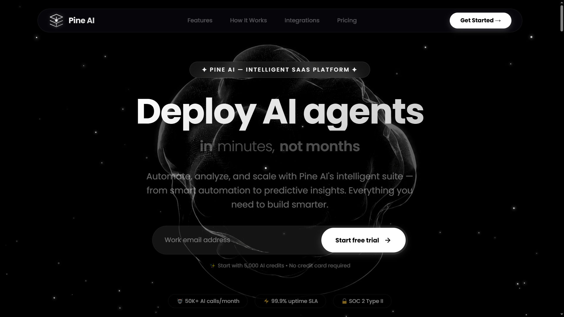 Pine SUI - Enterprise AI Platform & Automation SaaS