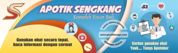 Contoh Banner Spanduk Iklan Apotek 3076