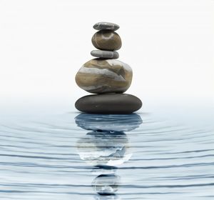 Money Comes From Within 5 Peace Rocks