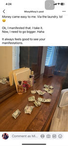 True Real Life Results on How to Manifest Money: Find the 5 Common Denominators 11 money on dresser