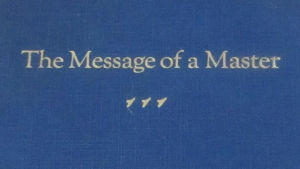 Message of a Master