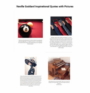 Neville Goddard Inspirational Quotes with Pictures- 4 Piece Printable Set 6 Neville Goddard Inspirational quotes with pictures