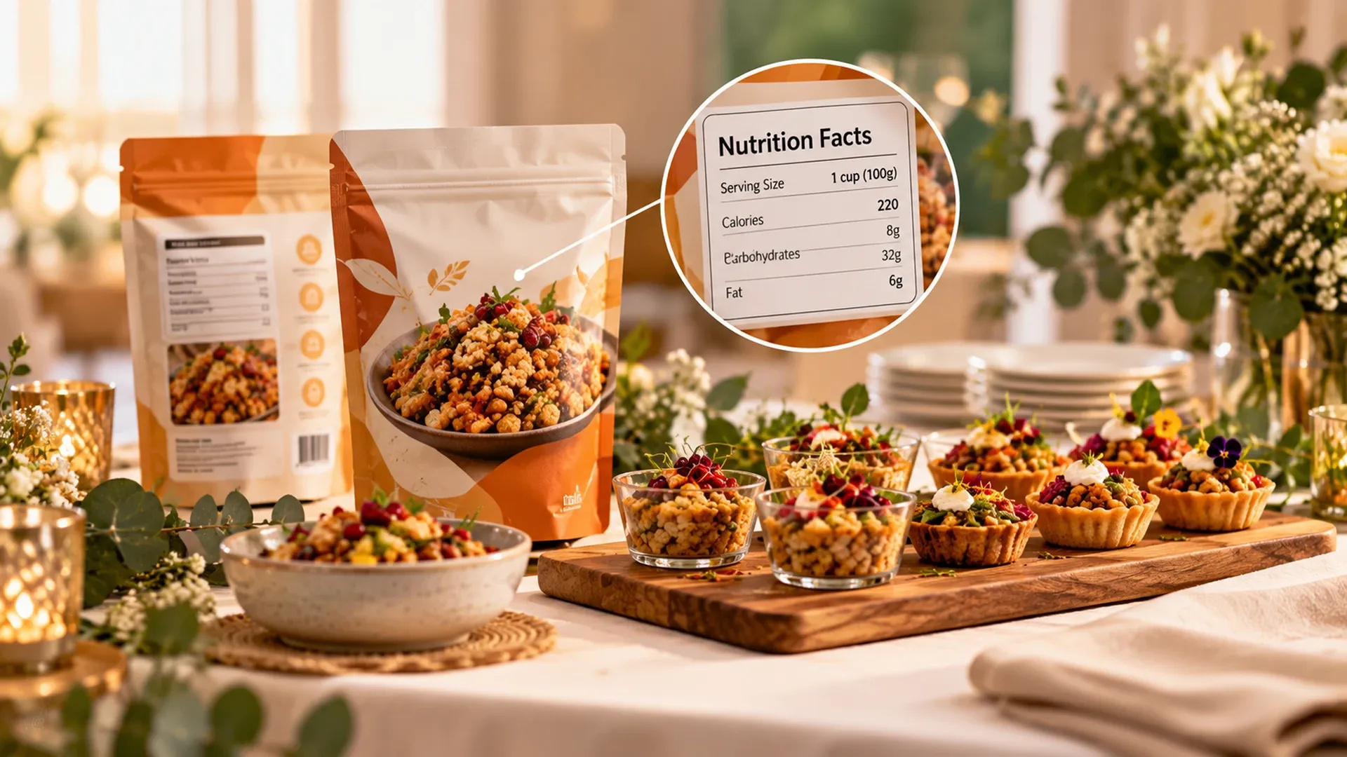 Packaged Food Product Page