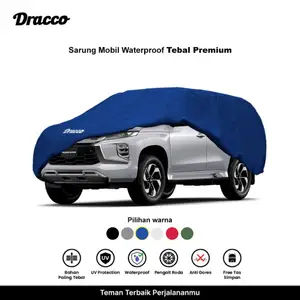 sarung mobil PAJERO waterproof anti UV tebal CARPROOF premium cover mobil free tas simpan