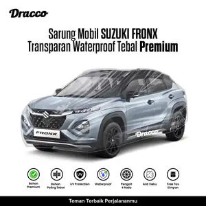 Sarung Mobil SUZUKI FRONX Transparan Tebal Premium Waterproof Anti Gores Debu +tas