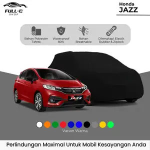 Cover Mobil Honda Jazz - Sarung Mobil Bahan Polyester Tafeta