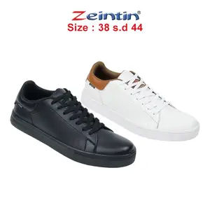 Zeintin - Sepatu Pria Sneaker Hitam kasual Sepatu Sekolah Hitam JN