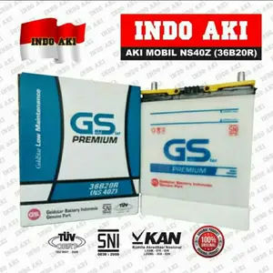 AKI MOBIL NS40Z 36B20R 12V 35Ah AVANZA XENIA RUSH TERIOS GRAND MAX LUXIO ZEBRA APV LUXIO CARRY ATOZ SWIFT ESCUDO SPLASH NEW VISTO MAZDA 3 Gold Star PREMIUM