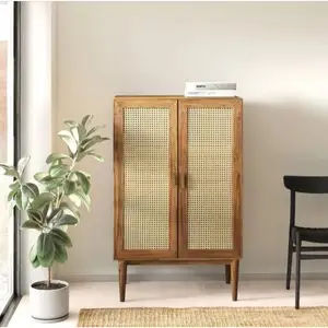 GUNAWARMA STORAGE CABINET LEMARI KAYU JATI LEMARI KAYU ROTAN LEMARI DAPUR BAGUS LEMARI KUAT LEMARI KEKINIAN |Benqulinojati