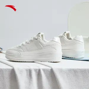 ANTA Sepatu Olahraga Wanita Sepatu Sekolah Wanita Sepatu Seankers Putih 9224A8065