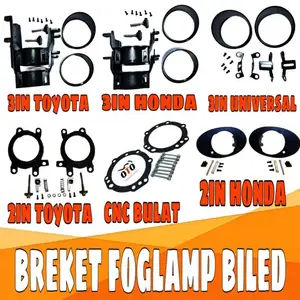 BREKET FOGLAMP 3 INCH UNIVERSAL TOYOTA HONDA BRACKET 2 INCI HONDA TOYOTA