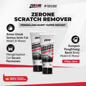 Zerone Japan Penghilang Baret Body Mobil Motor Scratch Remover 100 gram Beli 2 Lebih Hemat