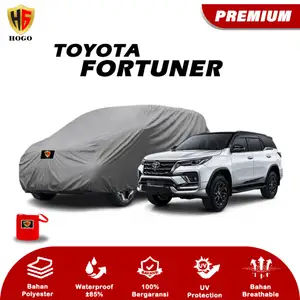Hogo Cover Mobil Toyota Fortuner Premium Bahan Polyester