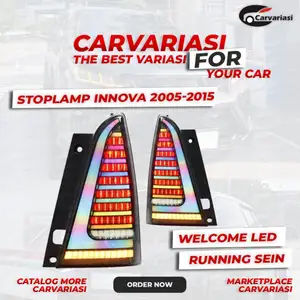 Stoplamp Innova 2005 Smoke RGB Stoplamp Innova 2005 Lexus Style Stoplamp Innova Lama RGB Smoke