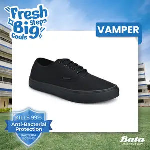 NORTH STAR - VAMPER BASIC Anti Bacterial Sepatu Sneakers Sekolah Kanvas Anak / Pria / Wanita