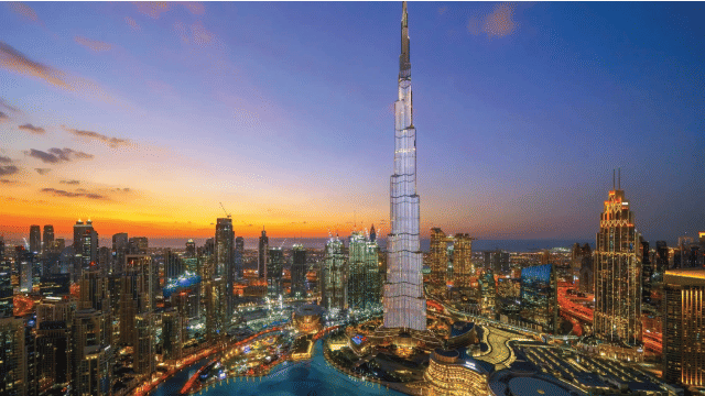 Dubai Marina Skyline