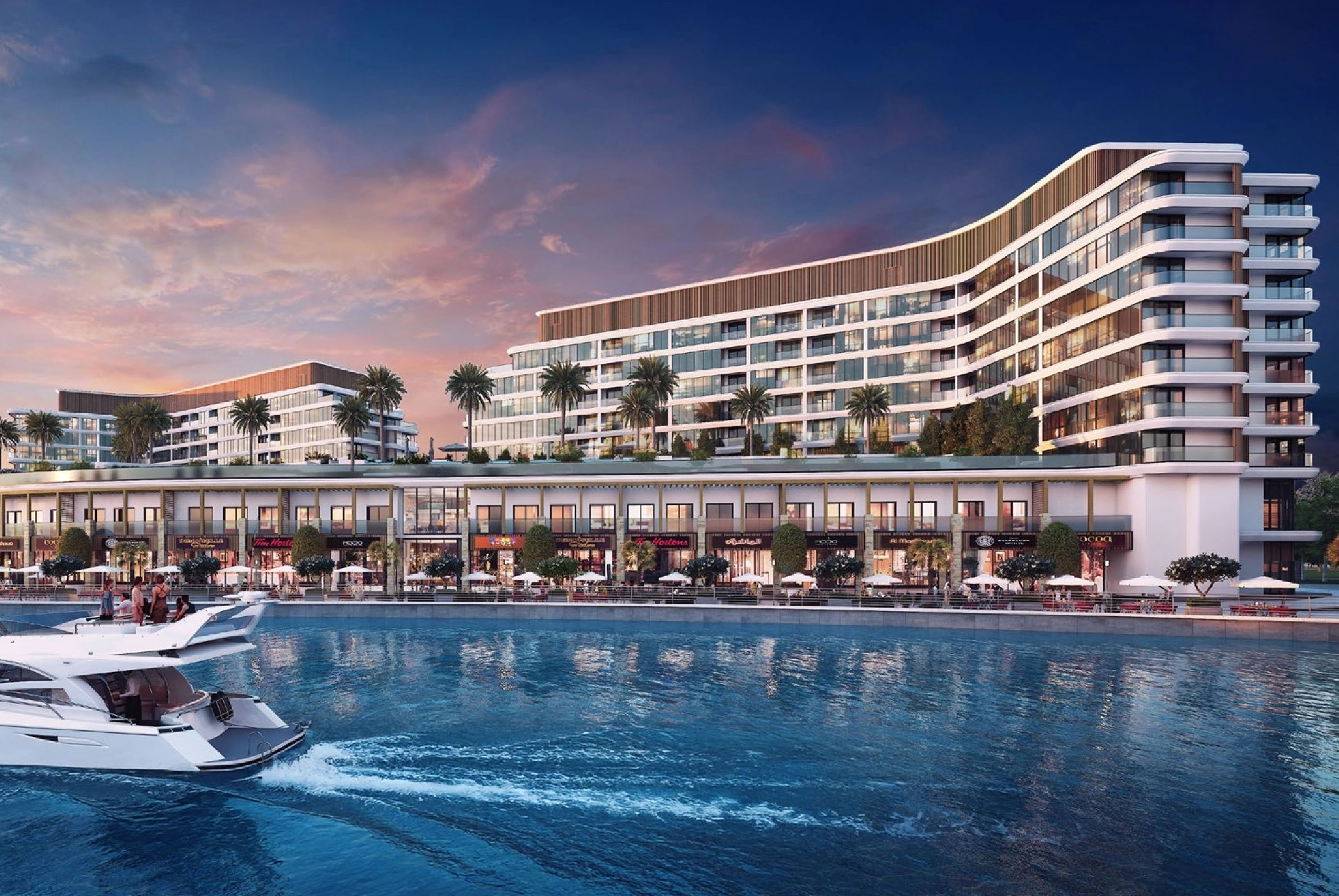 Dubai properties aerial view