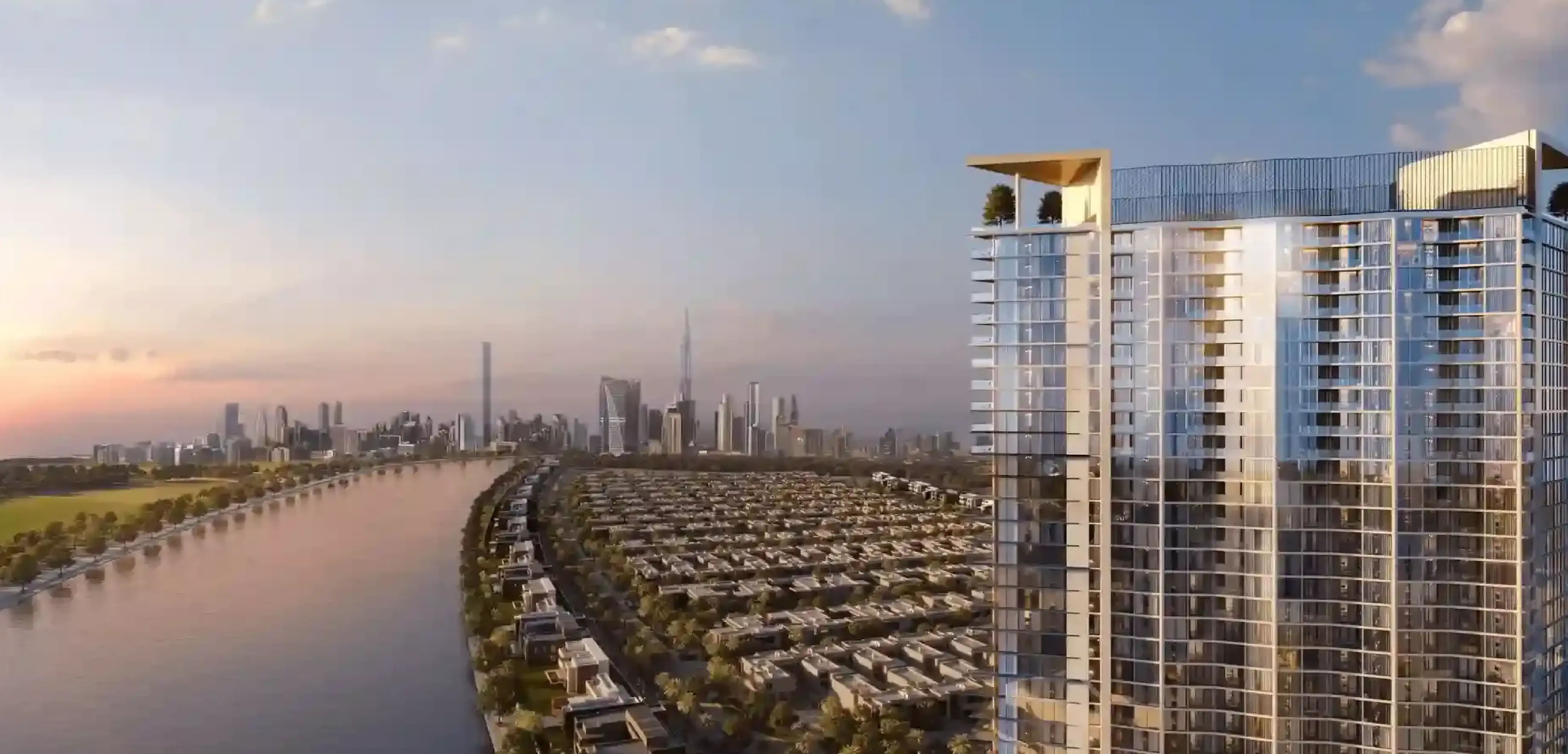 Luxurious Property in Sobha Hartland, Mohammed Bin Rashid City, Dubai, Dubai - Waves Opulence – Sobha Hartland, MBR City, Dubai