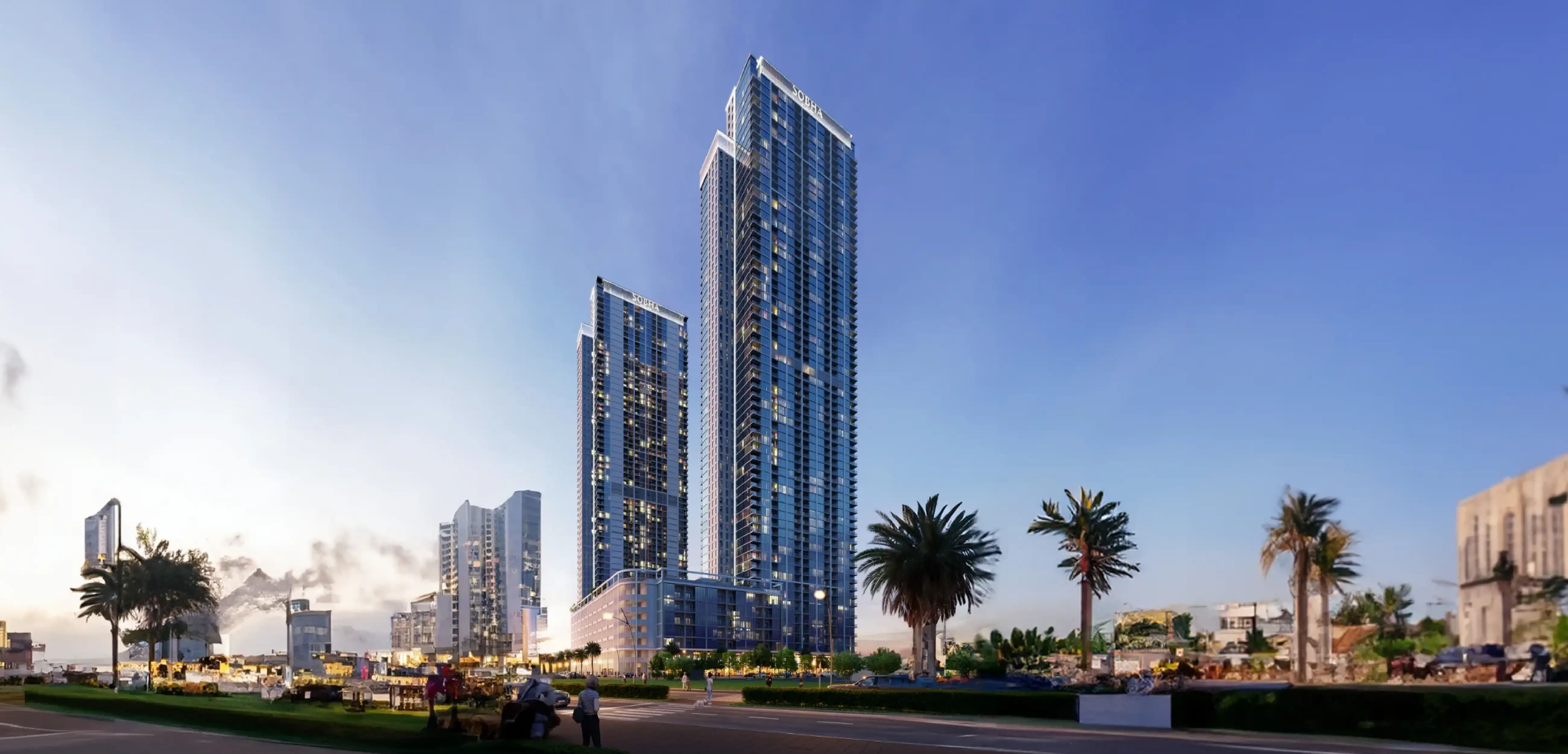 Luxurious Property in Sobha Hartland, Mohammed Bin Rashid City, Dubai, Dubai - Creek Vistas Heights – Sobha Hartland