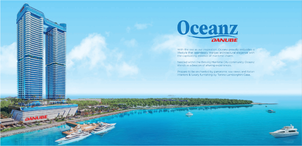 Dubai properties aerial view