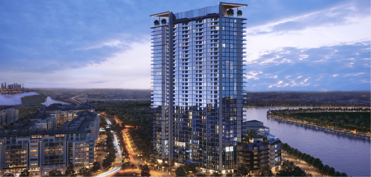 Dubai properties aerial view