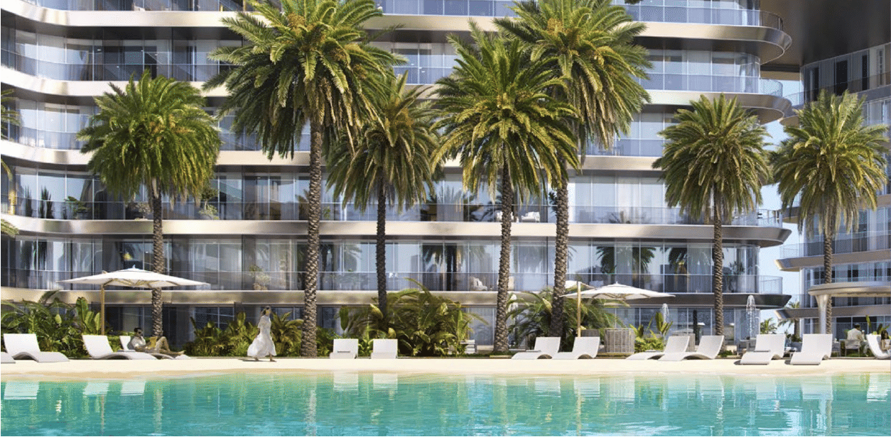 Dubai properties aerial view