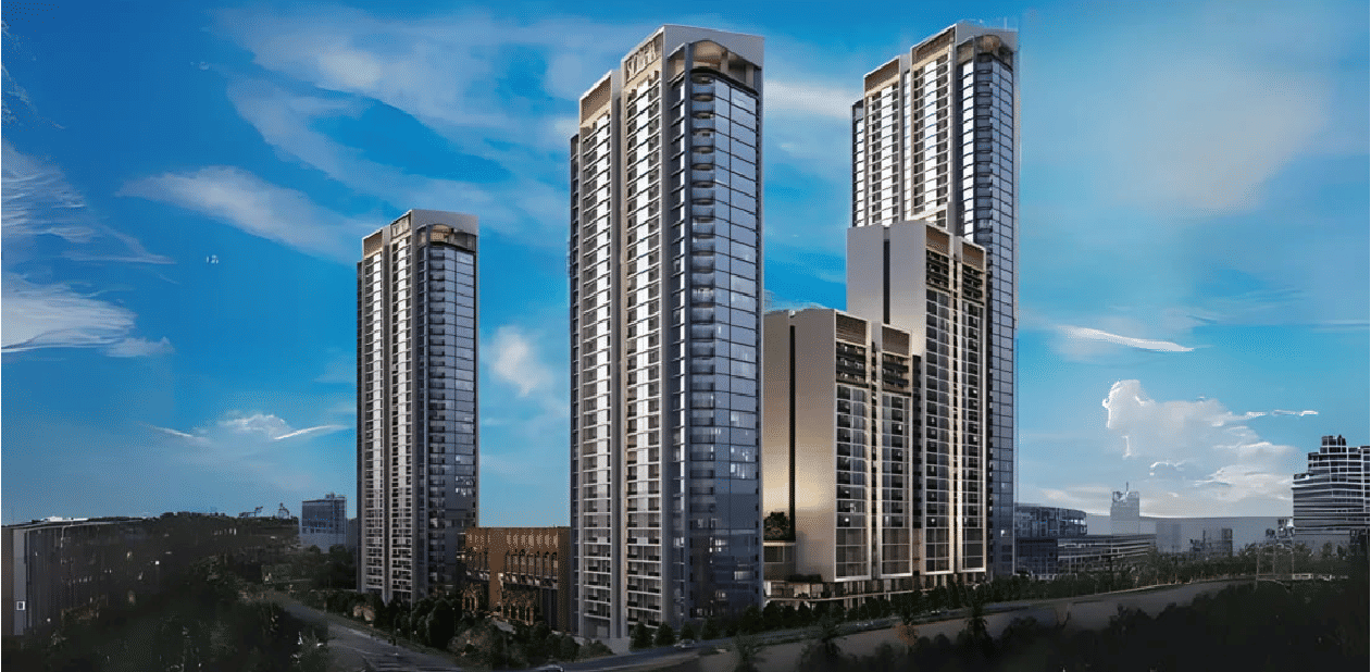 Dubai properties aerial view