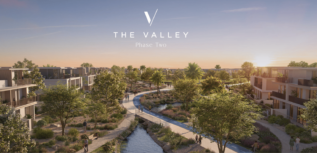 Dubai properties aerial view