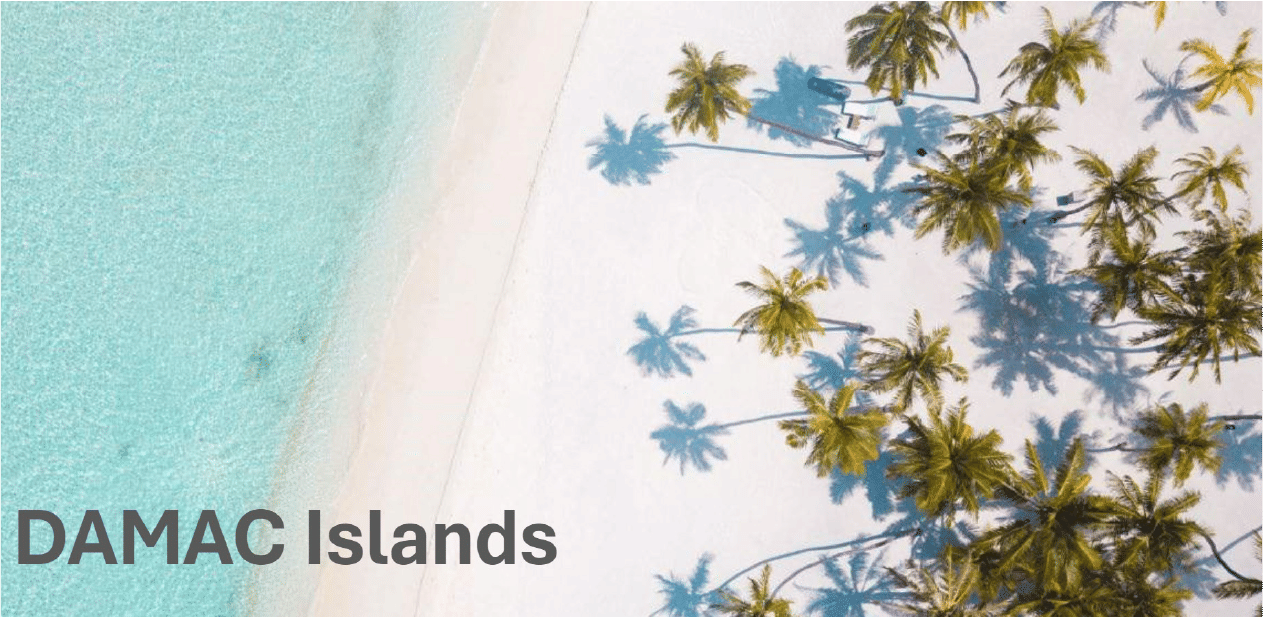 Dubai properties aerial view