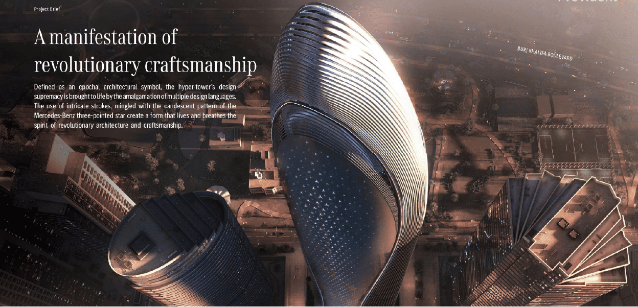 Dubai properties aerial view