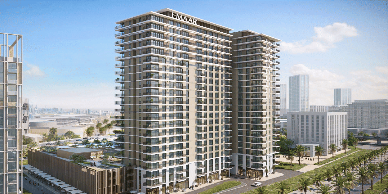 Dubai properties aerial view