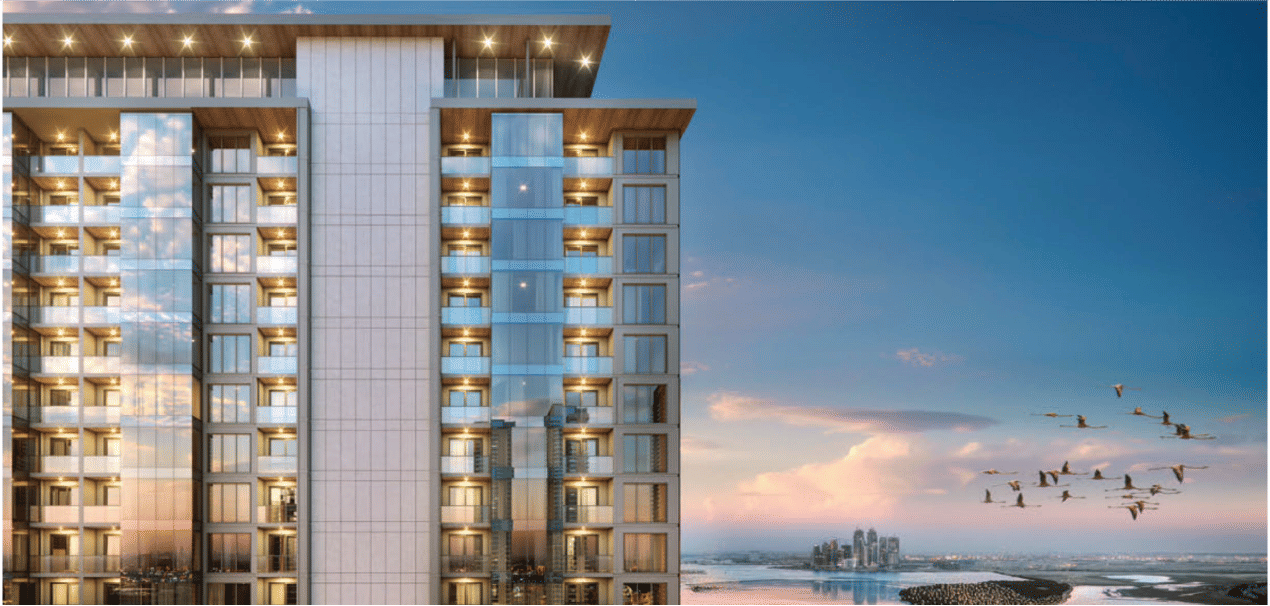 Dubai properties aerial view