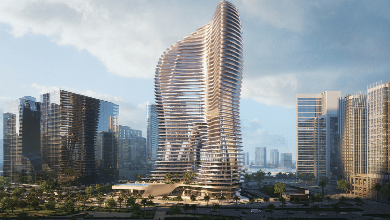 Dubai properties aerial view