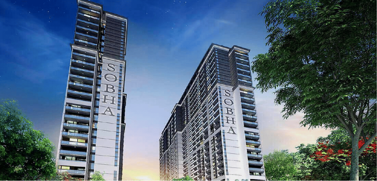 Dubai properties aerial view