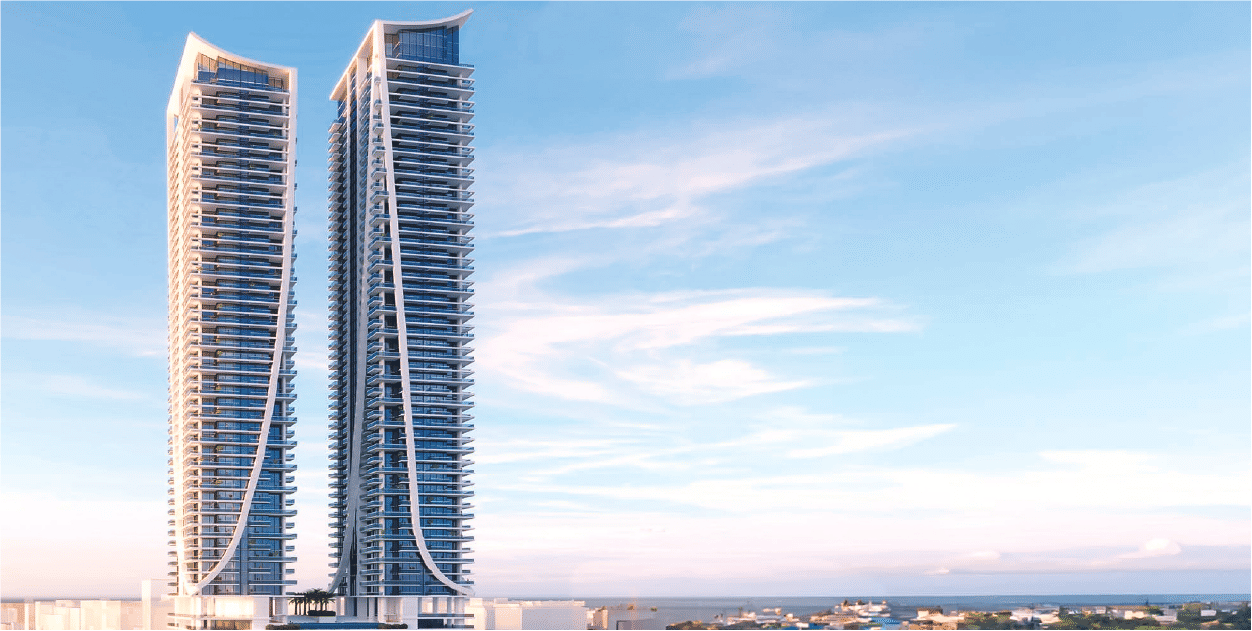 Dubai properties aerial view