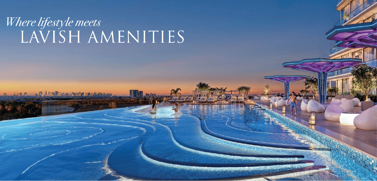 Dubai properties aerial view