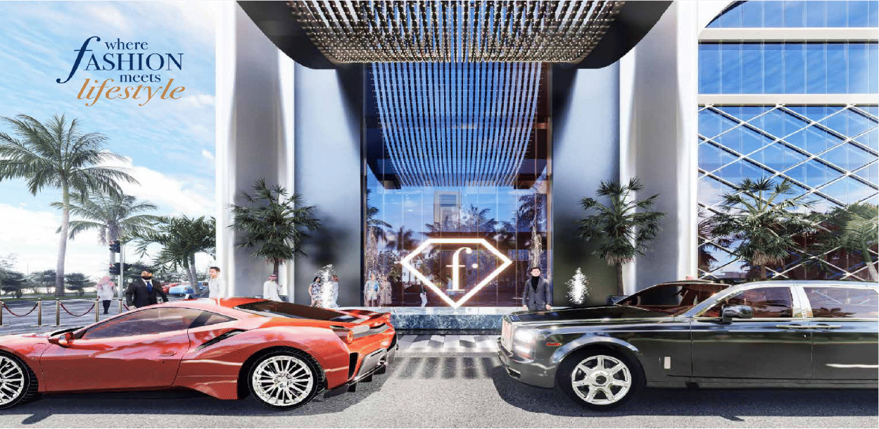 Dubai properties aerial view