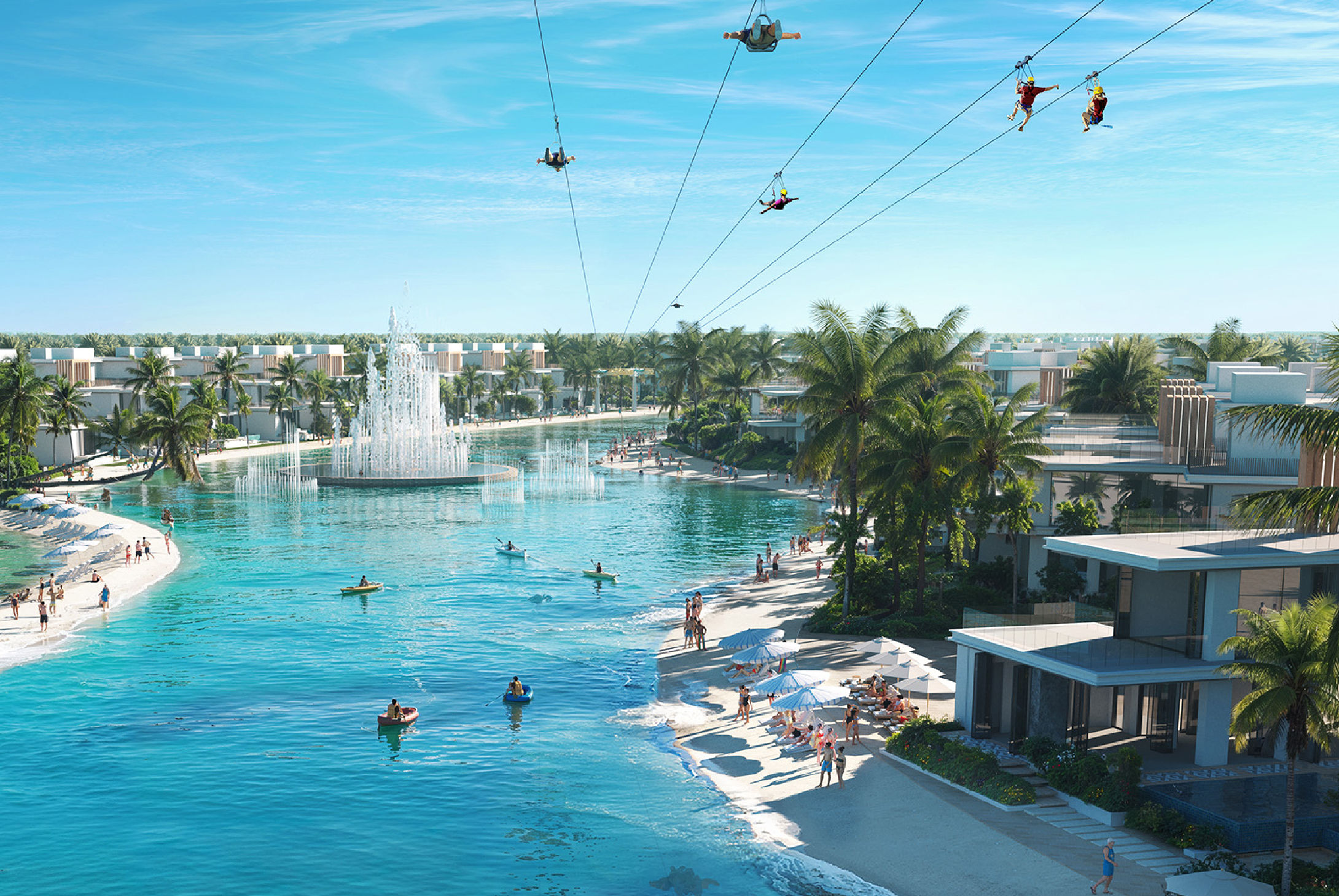 Yachtside Marina Residences with yachts docked in the marina and modern buildings in background