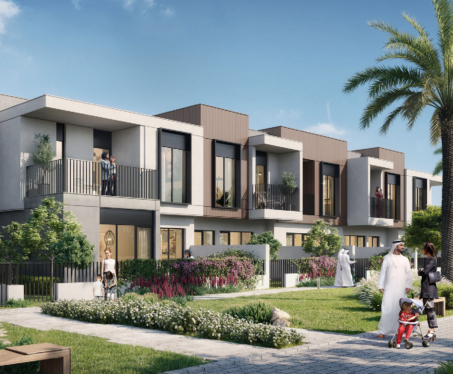 Yachtside Marina Residences with yachts docked in the marina and modern buildings in background