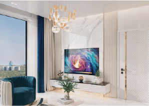 Yachtside Marina Residences with yachts docked in the marina and modern buildings in background