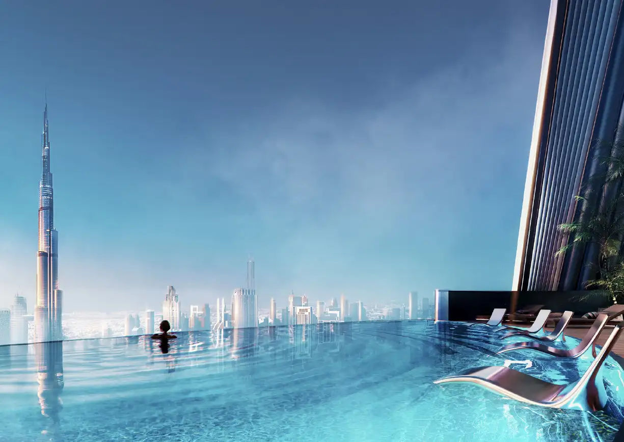 Yachtside Marina Residences with yachts docked in the marina and modern buildings in background