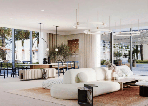 Yachtside Marina Residences with yachts docked in the marina and modern buildings in background