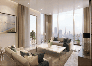 Yachtside Marina Residences with yachts docked in the marina and modern buildings in background