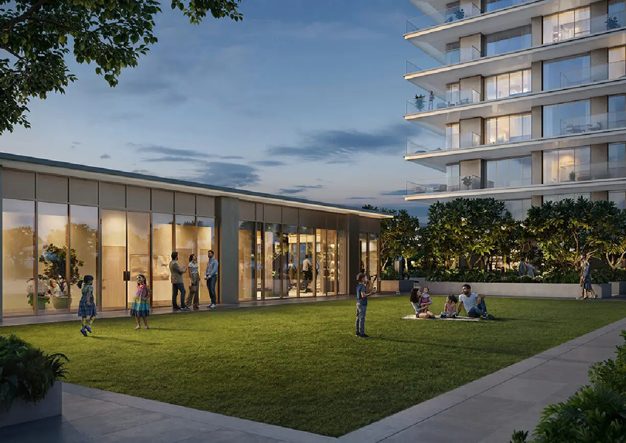 Yachtside Marina Residences with yachts docked in the marina and modern buildings in background